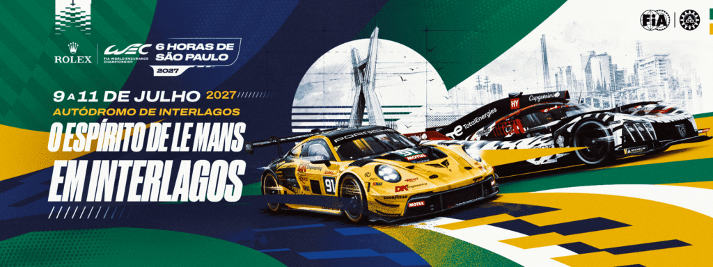 Abertura das vendas dos ingressos para Rolex 6 Horas de São Paulo 2027 no Autódromo de Interlagos