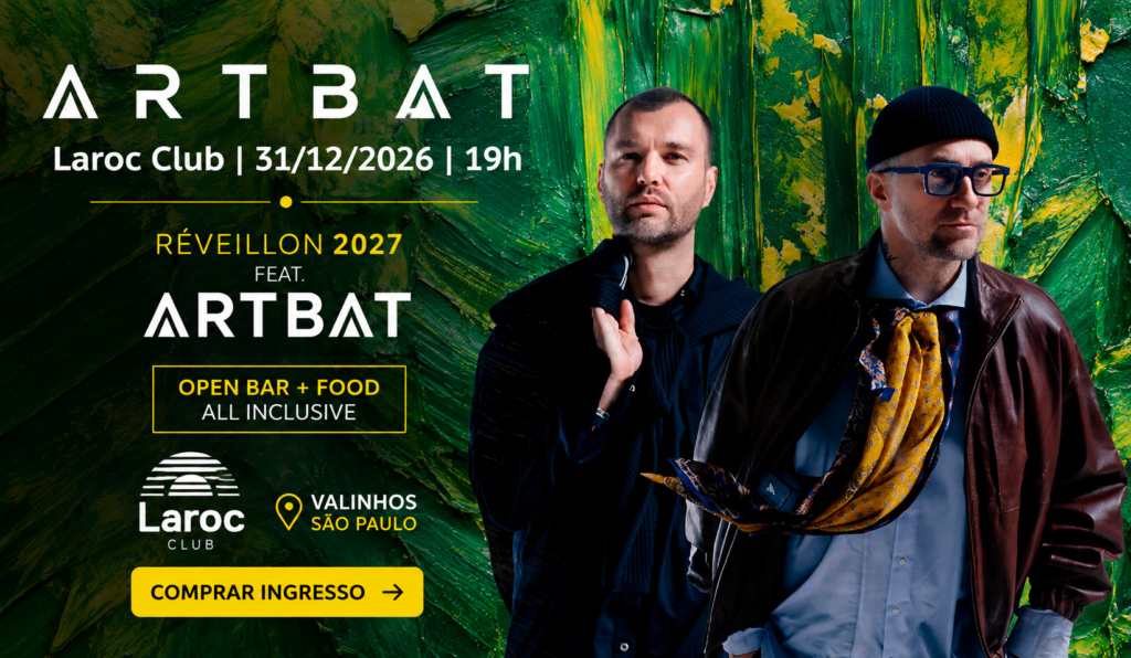 Festa de Réveillon 2027 no Laroc Club com ARTBAT