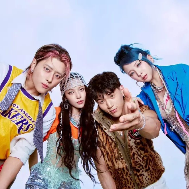Show do grupo KARD em São Paulo durante a turnê mundial NOWHERE