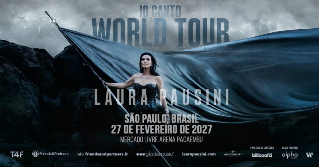 Pré-venda de ingressos para o show de Laura Pausini em São Paulo