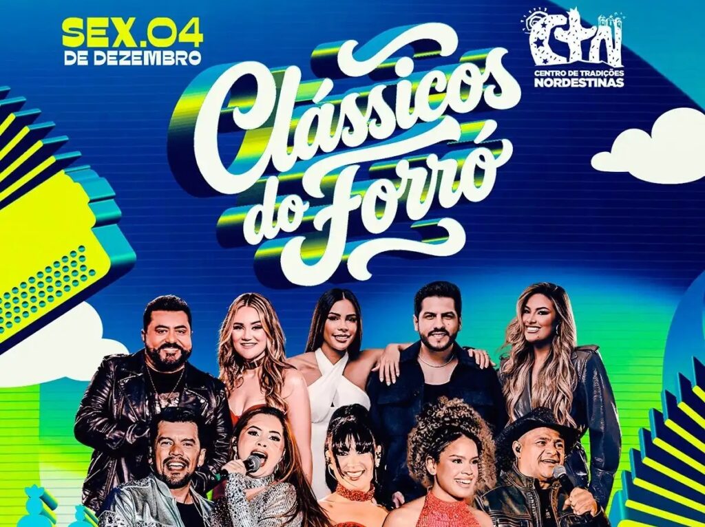 Shows das bandas Limão com Mel, Magníficos e Mastruz com Leite em São Paulo