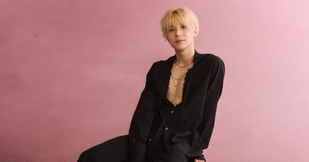 Cartaz do show do Taemin em São Paulo